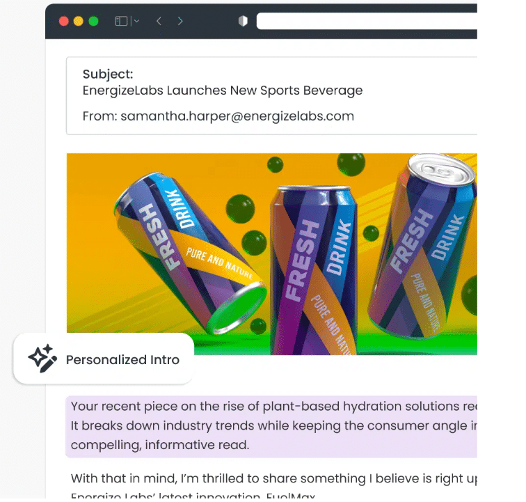 AI‑generated press releases