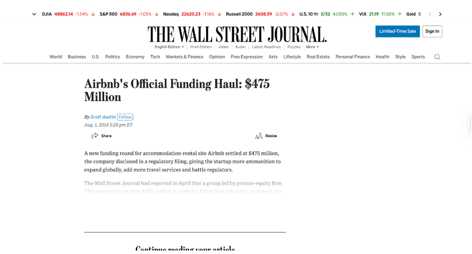 press release examples