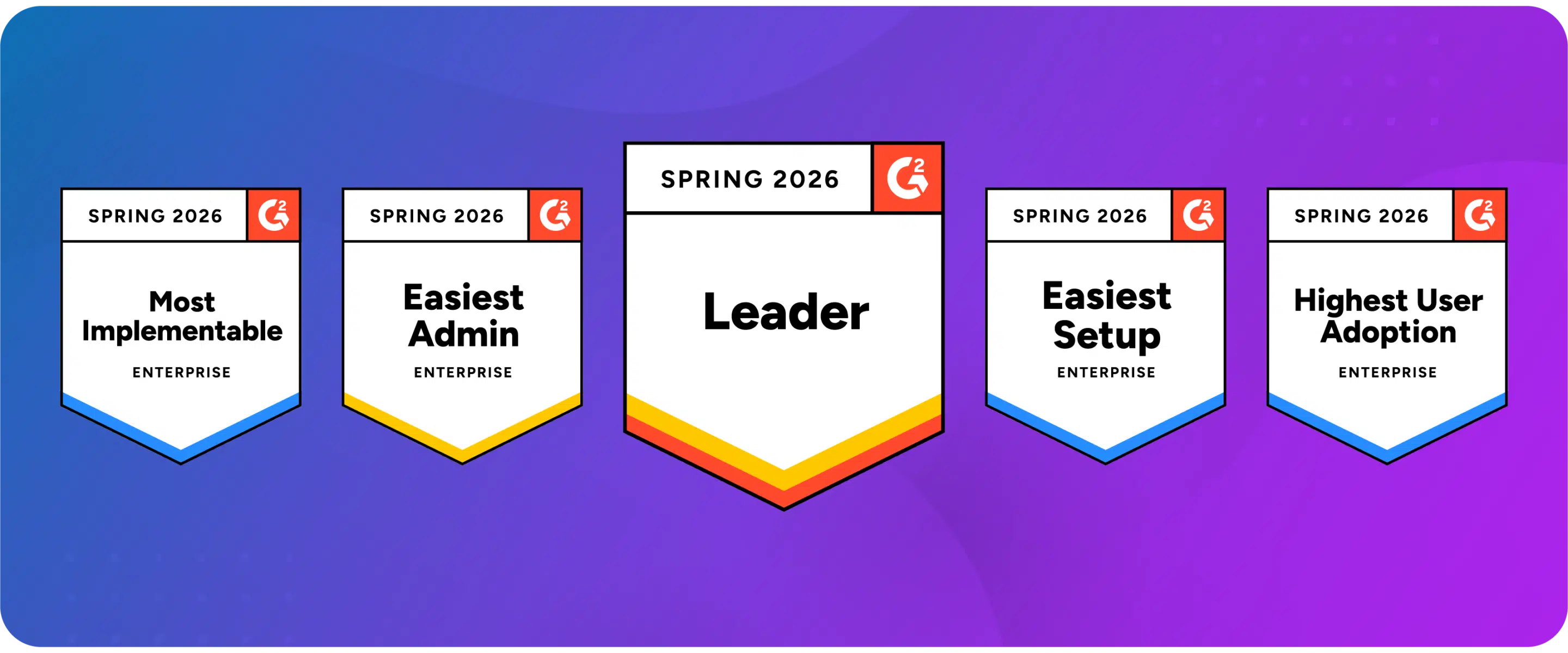 Agility G2 Top Badges