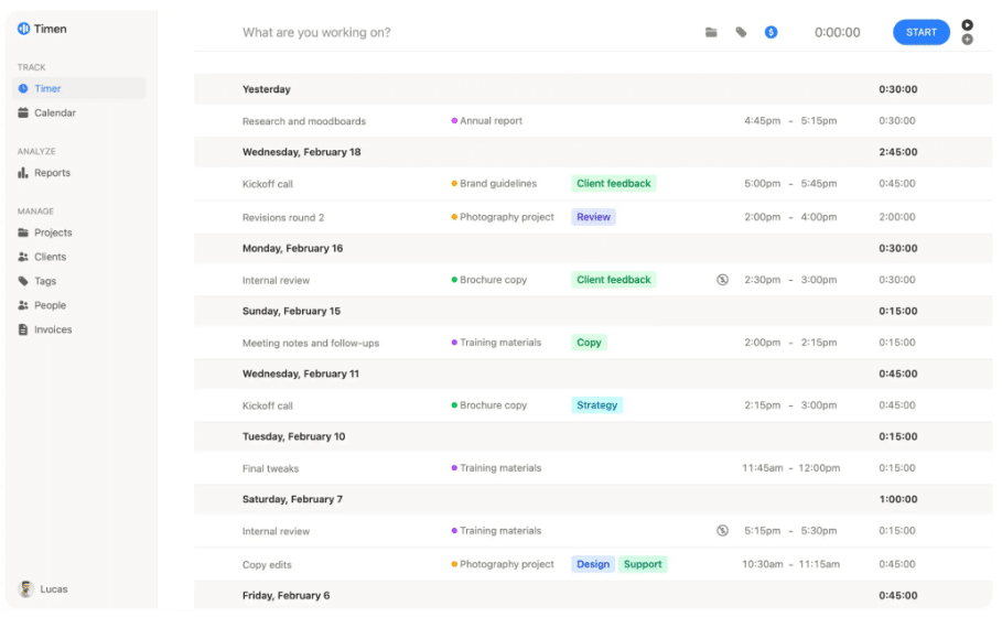time tracking tools