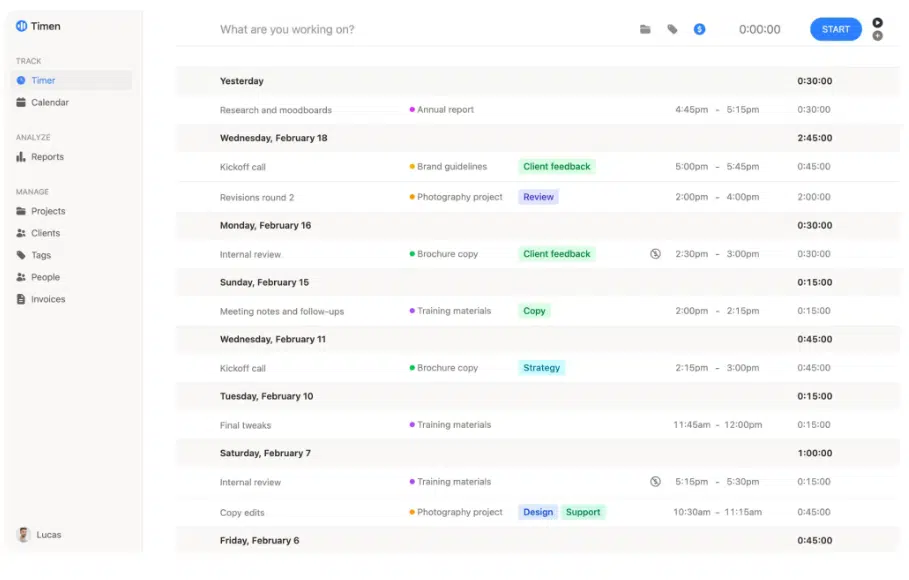 time tracking tools