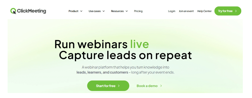 webinar platforms