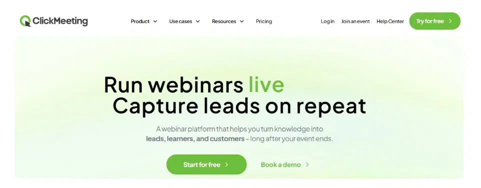 webinar platforms