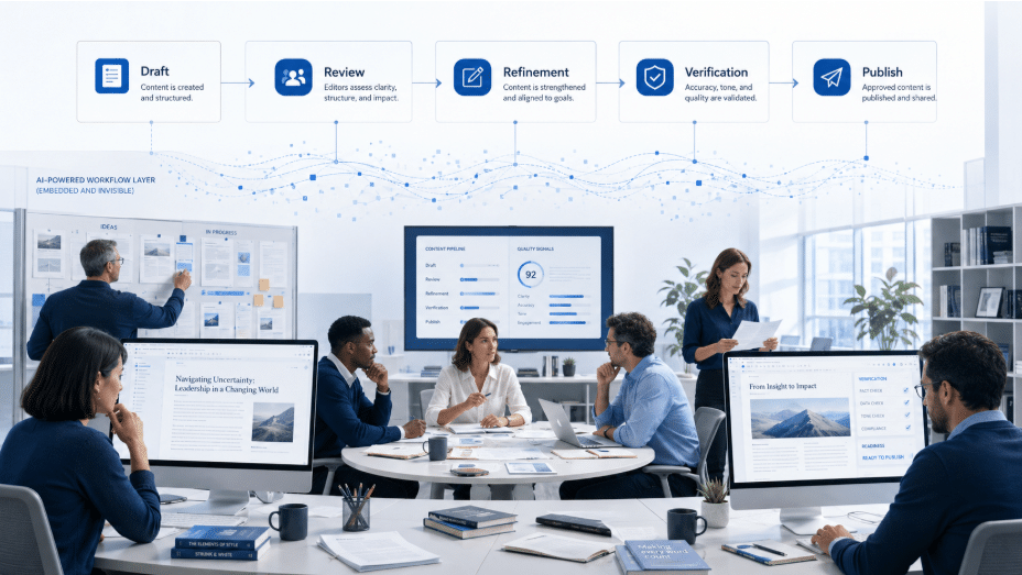 AI content workflows